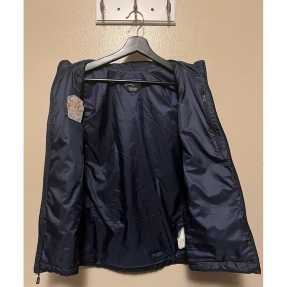Patagonia Nano Puff Vest Primaloft Insulated Navy Blue Puffer Mens Medium *LOGO - Picture 5 of 11